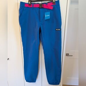 Columbia Wintertrainer Windbreaker 90s Style Pants Mens L BNWT